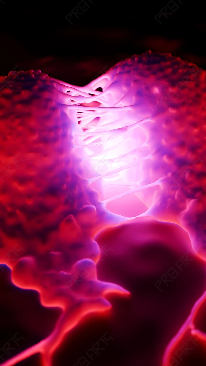 Melanoma Cell Splitting (Cleavage Furrow) — 8K Medical Illustration