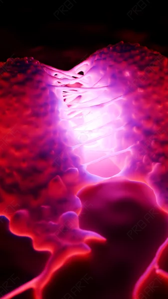 Melanoma Cell Splitting (Cleavage Furrow) — 8K Medical Illustration