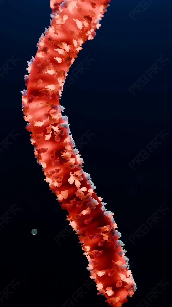 Ebola Virus Macro Close-Up - 4K Scientifically Informed Medical Stock Footage - Scientifically Informed Conceptualization