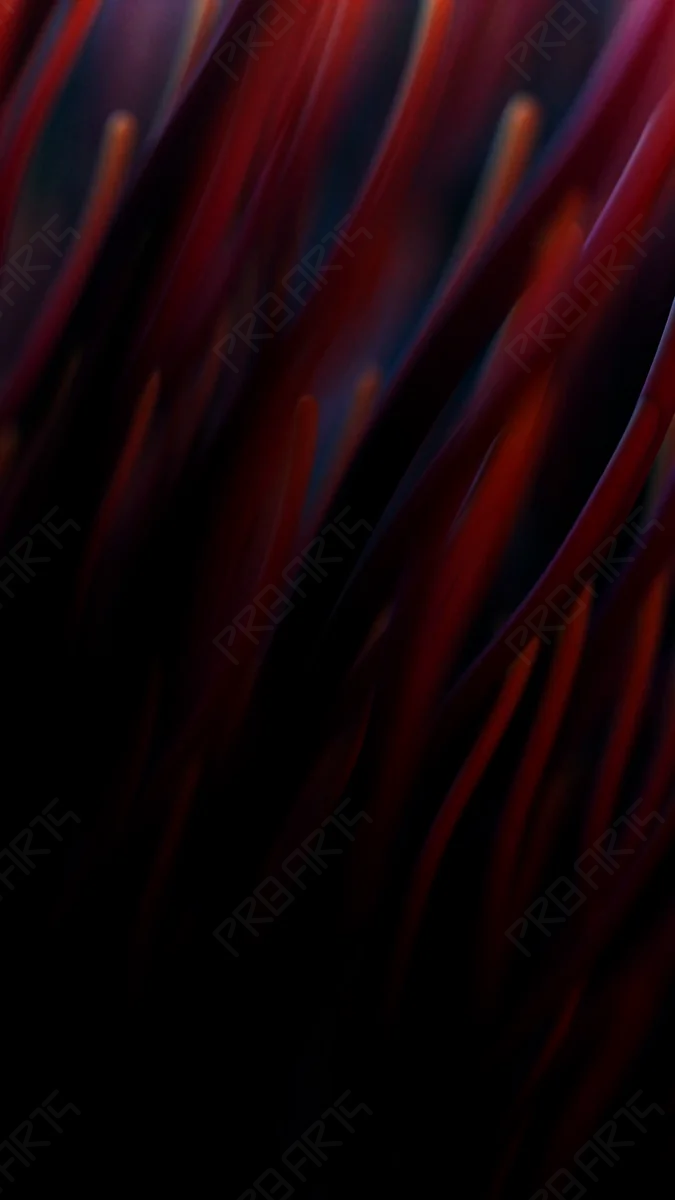 Vertical 4K Medical Animation: Dense Fallopian Cilia Macro View - Scientifically Informed Conceptualization