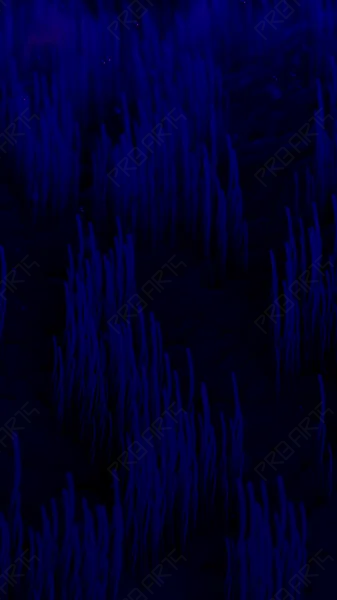 Fluorescent Fallopian Cilia Camera Walk (Vertical 4K Medical Animation)