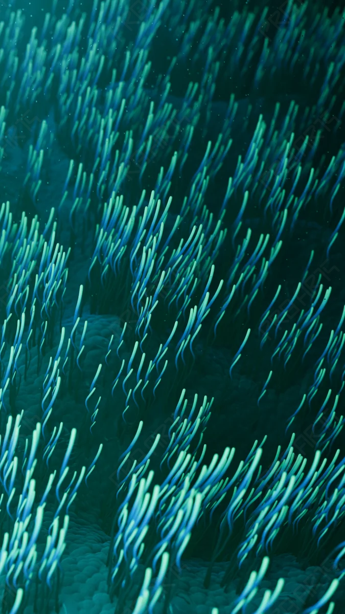 4K Vertical Medical Animation: Fallopian Tube Cilia Movement for IVF & Fertility - Scientifically Informed Conceptualization