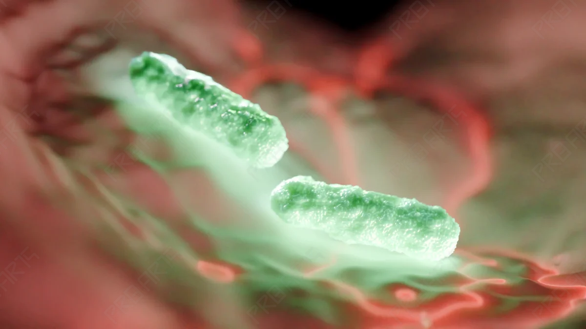 Bacteria Close-Up — 4K Animation - Scientifically Informed Conceptualization