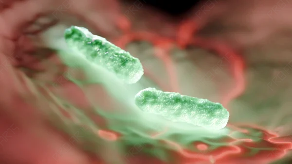 Bacteria Close-Up — 4K Animation